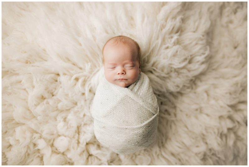 baby boy in white, frisco newborn photographer 