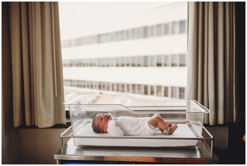 newborn in hospital, Frisco newborn photographer 