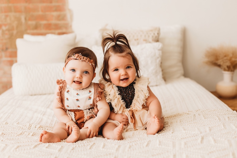 Dallas baby photographer twins